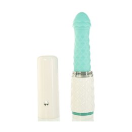 Pillow Talk Feisty Thrusting Vibrator Turquoise