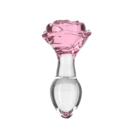 Pillow Talk Rosy Luxurious Glass Anal Plug