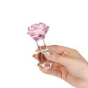 Pillow Talk Rosy Luxurious Glass Anal Plug