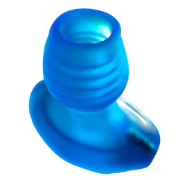 Oxballs - Glowhole-1 Hollow Buttplug with Led Light Small Blue