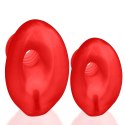 Oxballs - Glowhole-1 Hollow Buttplug with Led Light Small Red