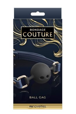 Niebieski Knebel Bondage Couture