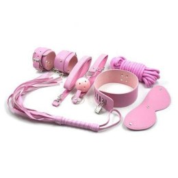 Zestaw BDSM Top bondage kit (rosa)