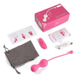 Kulki do pochwy Magic Motion - Smart Kegel Master Balls różowy