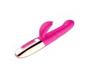 Wibrator króliczek - Rechargeable Thrusting Vibrator USB 10 Functions - Heating