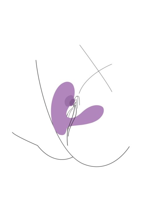 DuoVibe I Air Vibrator Purple DuoVibe I Air Vibrator Purple