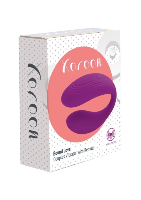 Bound Love Couples Vibrator Purple Bound Love Couples Vibrator Purple