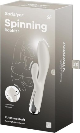 Wibrator króliczek Satisfyer Spinning Rabbit 1 Beige