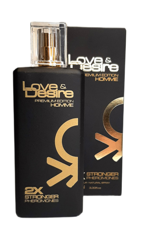 Perfumy z Feromonami Love Desire Gold PREMIUM 100ML