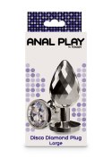 NS Novelties korek analny z kryształkiem Disco Diamond Plug Large