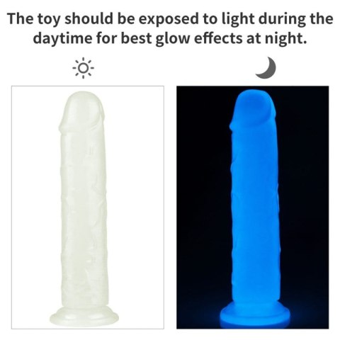 Dildo z przyssawką świecące w ciemności Lumino Play 21 cm Lovetoy Dildo z przyssawką świecące w ciemności Lumino Play 21 cm Lovetoy
