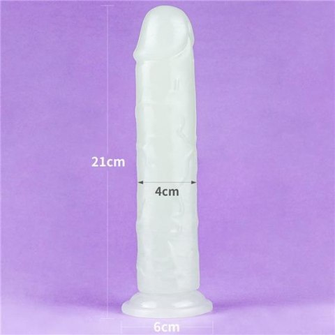 Dildo z przyssawką świecące w ciemności Lumino Play 21 cm Lovetoy Dildo z przyssawką świecące w ciemności Lumino Play 21 cm Lovetoy