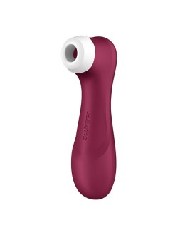 Stymulator łechtaczki aplikacja Pro 2 Generation 3with Liquid Air Technology, Vibration and Bluetooth/App wine red