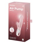 Wbrator króliczk Air Pump Bunny 3 rose