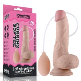 Dildo z przyssawką i z funkcją wytrysku 20,3 cm Lovetoy