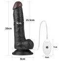 Vibrating Easy Strapon Set 7.5'' Black