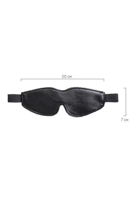 Anonymo mask, PU leather, black, 26.5 cm Anonymo mask, PU leather, black, 26.5 cm