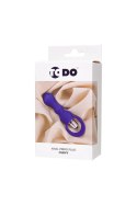 ToDo by Toyfa Anal plug Curvy, silicone, purple, 14 cm, O 3.2 cm