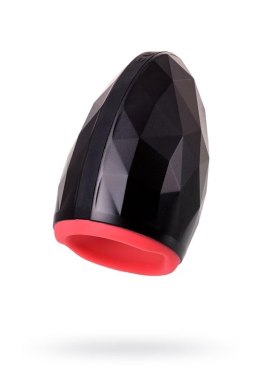 EROTIST Magma; Rechargeable masturbator with heating, Silicone, Black, 12 cm