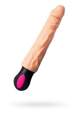 A-TOYS Realistic Vibrator with heating, TPE, 12 Modes, bendable, recharble