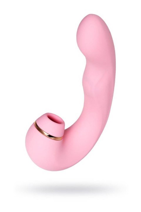 JOS Multifunctional clitoral stimulator JUNA, pink, 15 cm JOS Multifunctional clitoral stimulator JUNA, pink, 15 cm