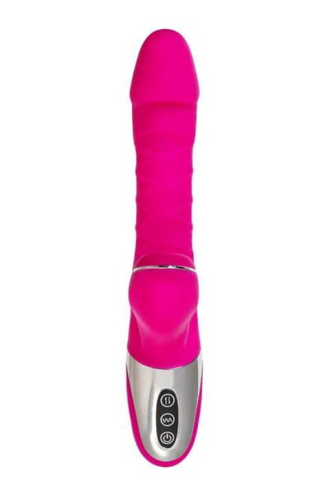JOS Thrusting and sucking vibrator To-Frolly, silicone, pink, 21,5cm JOS Thrusting and sucking vibrator To-Frolly, silicone, pink, 21,5cm