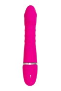 JOS Thrusting and sucking vibrator To-Frolly, silicone, pink, 21,5cm