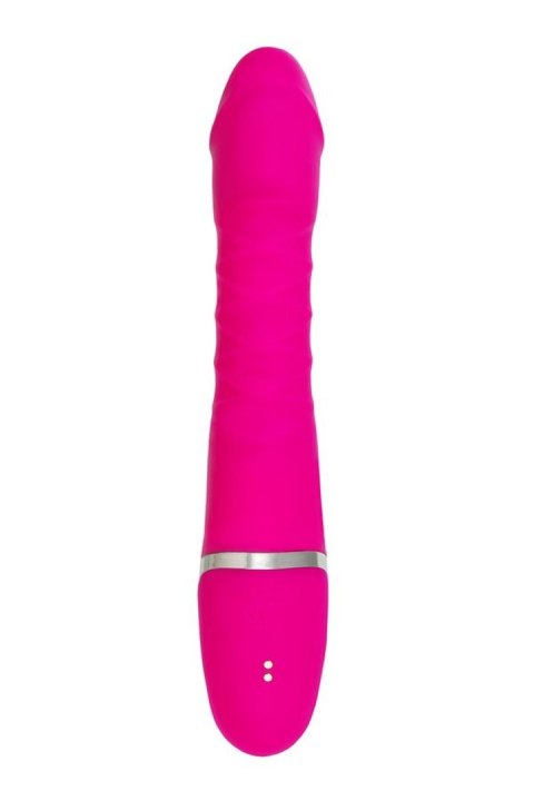 JOS Thrusting and sucking vibrator To-Frolly, silicone, pink, 21,5cm JOS Thrusting and sucking vibrator To-Frolly, silicone, pink, 21,5cm