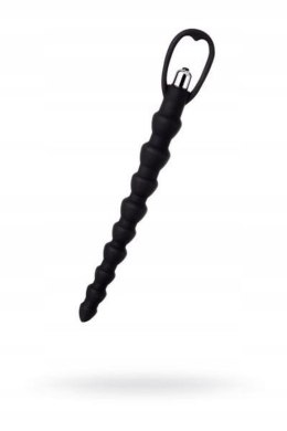 A-TOYS, Anal Vibration Chain, Silicone, Black, 32,7 cm