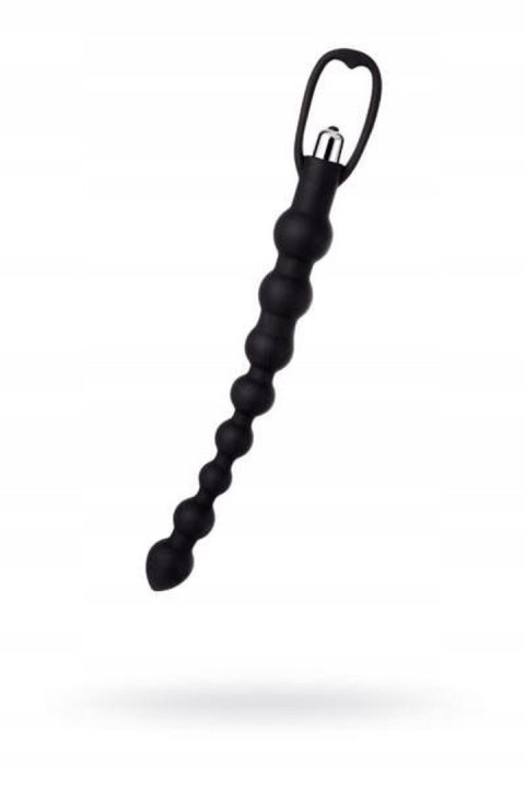 A-TOYS, Anal Vibration Chain, Silicone, Black, 34 cm A-TOYS, Anal Vibration Chain, Silicone, Black, 34 cm