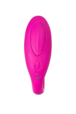 A-TOYS Vibrator for couples Dolphy, silicone, pink, 9.6 cm