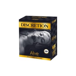 Alive Knebel do Ust Discretion Black Ball Gag