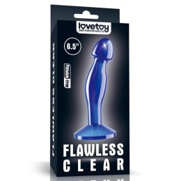 Flawless Clear Prostate Plug 16,5 cm Blue