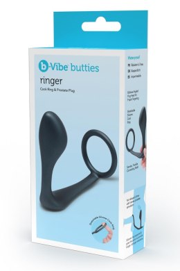 B-VIBE RINGER COCK RING & PLUG