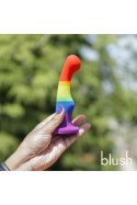 BLUSH DILDO AVANT P1 FREEDOM GAY PRIDE