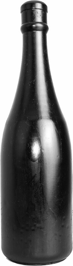 All Black - Dildo, butelka 34,5 cm