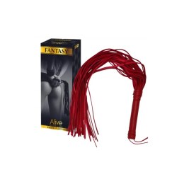 Alive pejcz Fantasy Flogger Long Leather Red