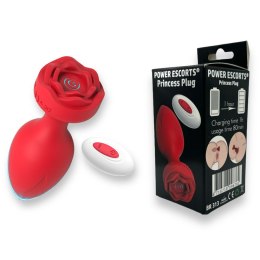 Plug - Remote Rose Design Plug - USB Rechargeable - 10 Functions - Two Colors