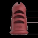 ManCage Model 28 Ultra Soft Silicone Chastity Cage Red