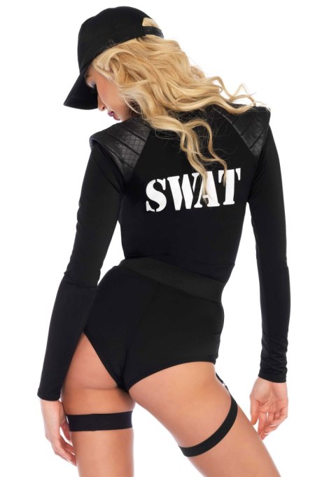 Leg Avenue przebranie policjantki Swat Team Babe Bodysuit M Leg Avenue przebranie policjantki Swat Team Babe Bodysuit M