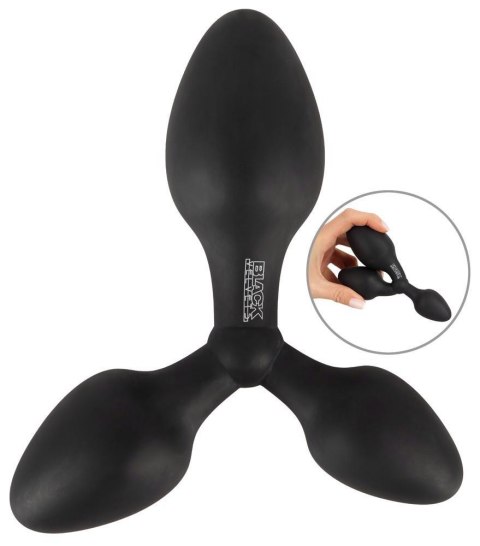 Black Velvets Triple Butt Plug Black Velvets Triple Butt Plug