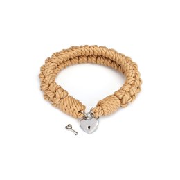 Liebe Seele obroża Shibari Bound You II Rope Collar (Lockable)