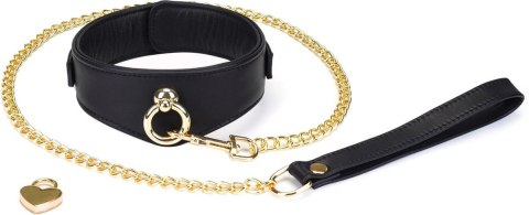 Liebe Seele obróżka ze smyczą Dark Secret Curved Collar Liebe Seele obróżka ze smyczą Dark Secret Curved Collar