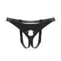 Liebe Seele uprząż Dark Secret Deluxe Leather Strap On Harness