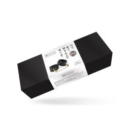 Liebe Seele kajdanki Black Organosilicon Ankle Cuffs