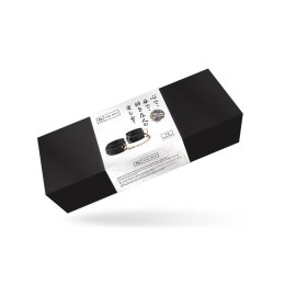 Liebe Seele kajdanki Black Organosilicon Wrist Cuffs