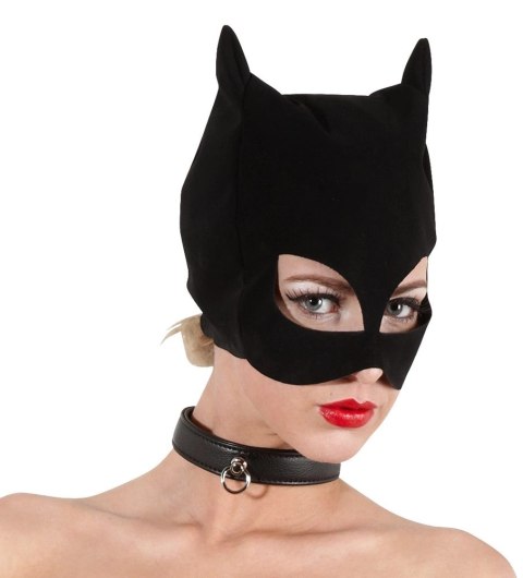 Czarna Maska Głowy Kota Bad Kitty Czarna Maska Głowy Kota Bad Kitty