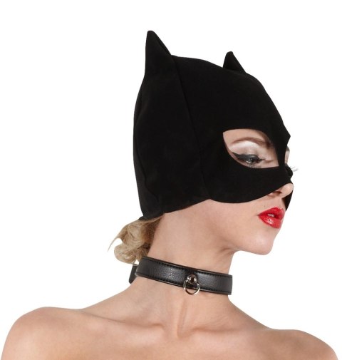 Czarna Maska Głowy Kota Bad Kitty Czarna Maska Głowy Kota Bad Kitty
