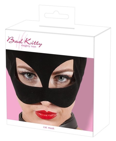 Czarna Maska Głowy Kota Bad Kitty Czarna Maska Głowy Kota Bad Kitty